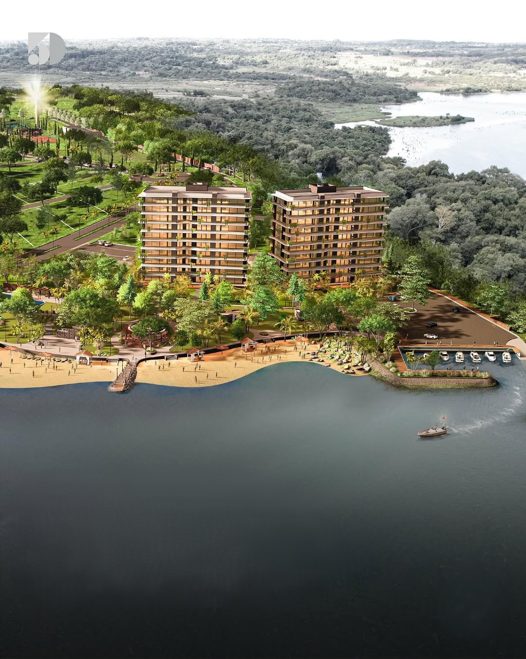 🌅 BENEDICTA (Bendecida)- el nuevo barrio cerrado de Encarnación.Con playa privada, naturaleza y (1) ff